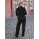 Sieviešu melns brīvā laika kostīms Maribel Sieviešu uzvalki