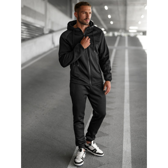 Vīriešu melns uzvalks Gibon Sporta tērpi