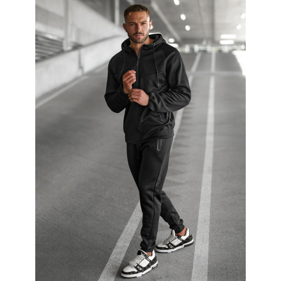 Vīriešu melns uzvalks Gibon Sporta tērpi