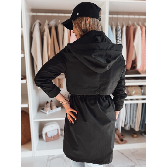 Melna dāmu jaka Newmoon Sieviešu jakas