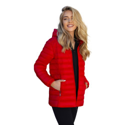 Sieviešu jaka sarkanā krāsā Albi Sieviešu jaka sarkanā krāsā Albi