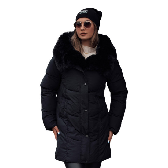 Sieviešu melna ziemas jaka Niki Sieviešu jakas