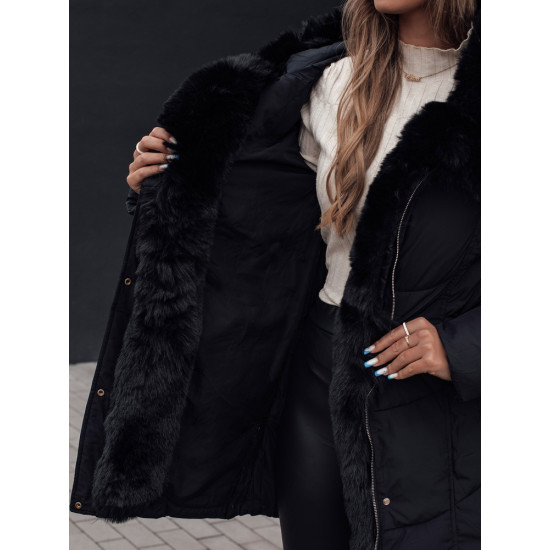 Sieviešu melna ziemas jaka Niki Sieviešu jakas