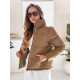 Sieviešu brūna jaka Lara Sieviešu jakas
