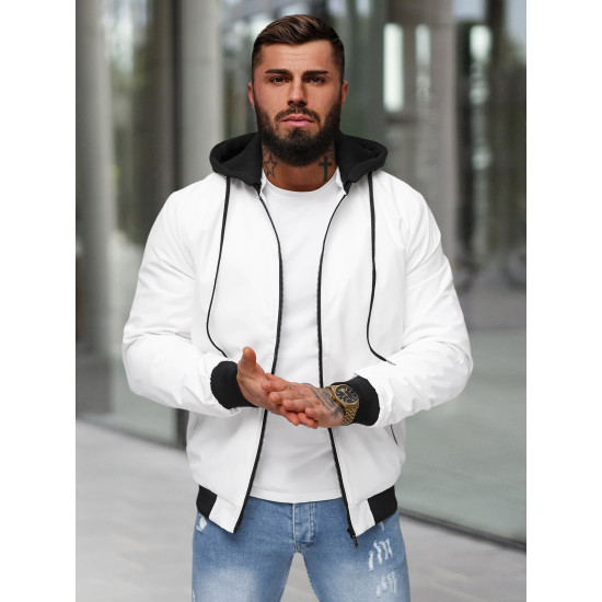 Vīriešu balta jaka Sense Vīriešu jakas un mēteļi