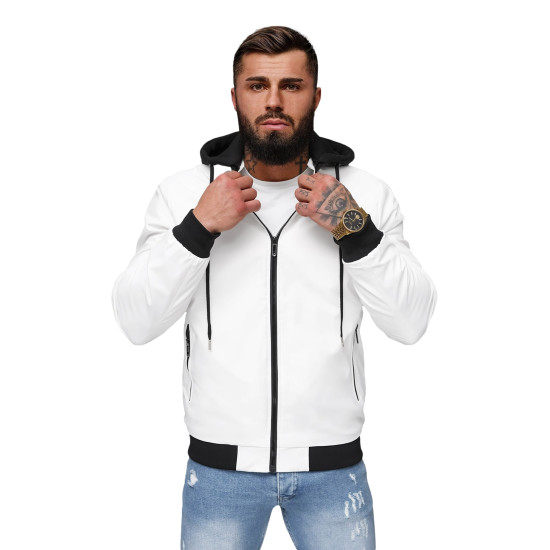 Vīriešu balta jaka Sense Vīriešu jakas un mēteļi