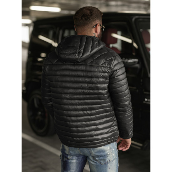 Vīriešu melna jaka Astor Vīriešu jakas un mēteļi