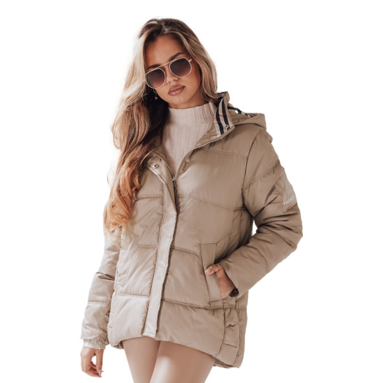 Sieviešu brūna jaka Himen Sieviešu jakas