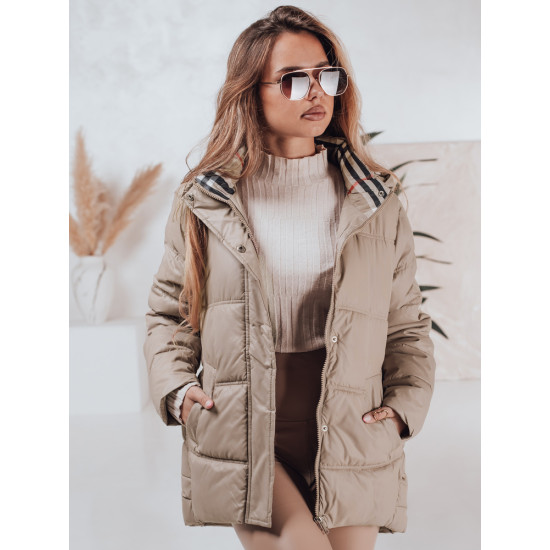 Sieviešu brūna jaka Himen Sieviešu jakas