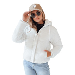 Sieviešu balta jaka Snowlike