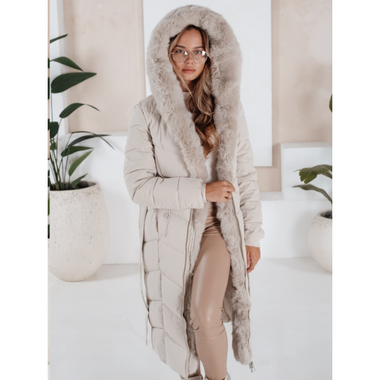 Sieviešu stepēta balta jaka Oris Sieviešu jakas