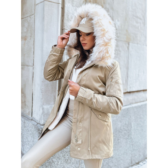 Garnit brūna sieviešu jaka Sieviešu jakas