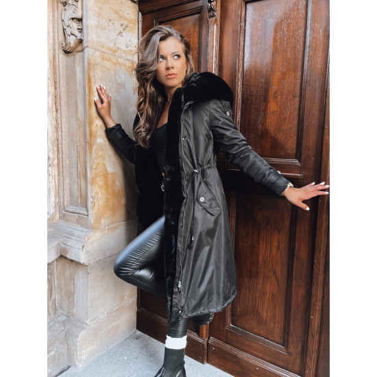 Melna gara dāmu jaka Harpe Sieviešu jakas