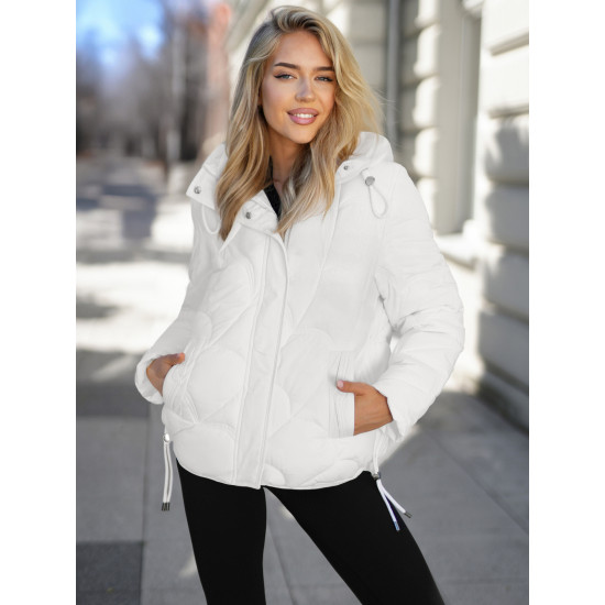 Sieviešu balta jaka Muna Sieviešu jakas