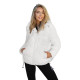 Sieviešu balta jaka Muna Sieviešu jakas