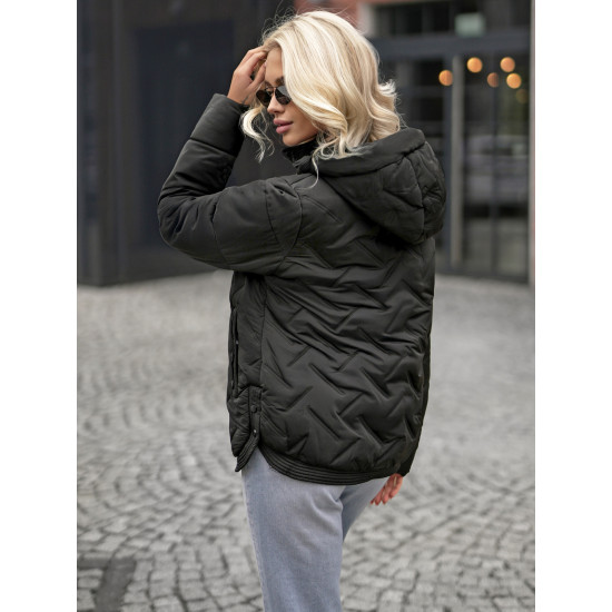 Sieviešu melna jaka Erlin Sieviešu jakas