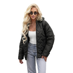 Sieviešu melna jaka Erlin