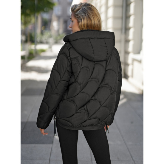 Sieviešu melna jaka Muna Sieviešu jakas