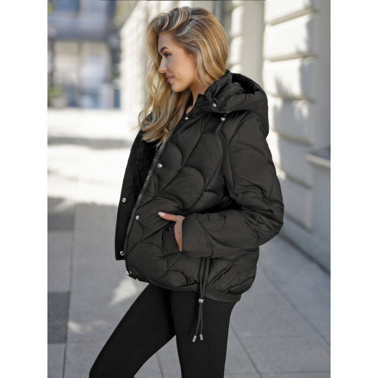 Sieviešu melna jaka Muna Sieviešu jakas