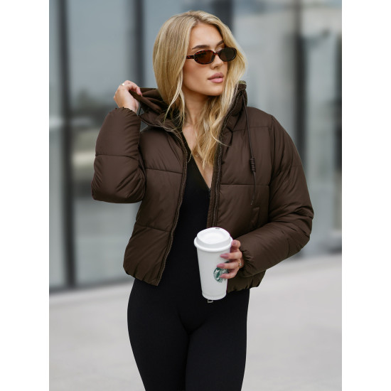 Sieviešu tumši brūna jaka Beni Sieviešu jakas