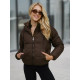 Sieviešu tumši brūna jaka Beni Sieviešu jakas