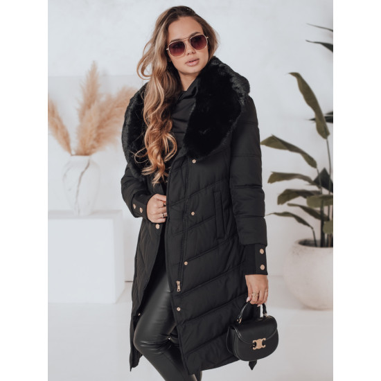 Sieviešu melna ziemas jaka Karlin Sieviešu jakas