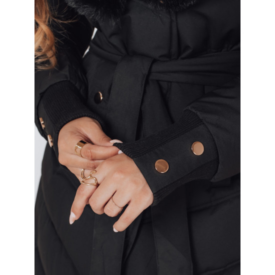 Sieviešu melna ziemas jaka Karlin Sieviešu jakas