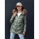 Sieviešu zaļā ziemas jaka Jessica Sieviešu jakas