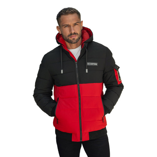 Vīriešu melna/arkana ziemas jaka Molix Ziemas jakas