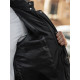 Men's black winter jacket Lorenzo JS/57M7503/392