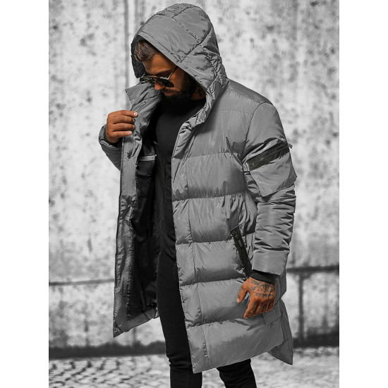 Ziemas pelēkā jaka Seter O/M799