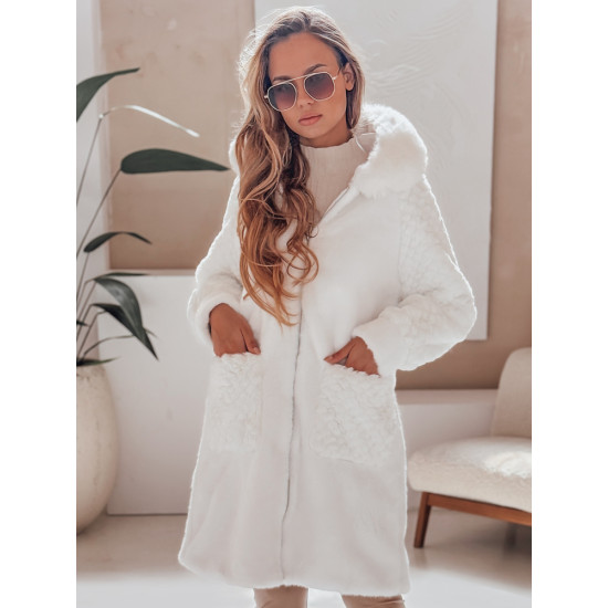 Sieviešu balts mētelis Modi Sieviešu jakas
