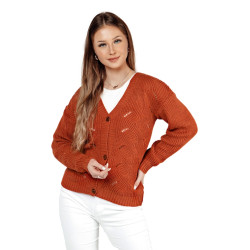 Sieviešu oranžs džemperis Livi