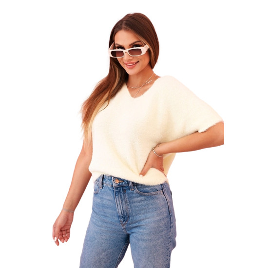 Sieviešu gaiši dzeltens džemperis Cloud Sieviešu džemperi