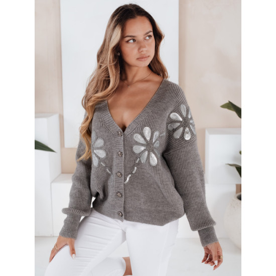 Sieviešu pelēks džemperis Kerinda Sieviešu džemperi