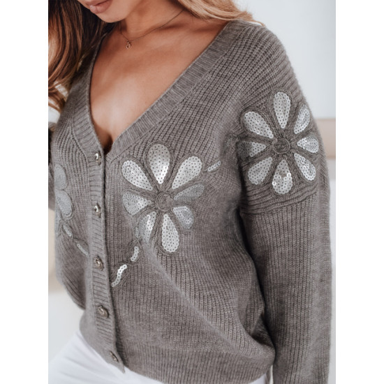 Sieviešu pelēks džemperis Kerinda Sieviešu džemperi