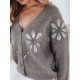 Sieviešu pelēks džemperis Kerinda Sieviešu džemperi