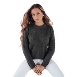 Sieviešu tumši pelēks džemperis Bravina 