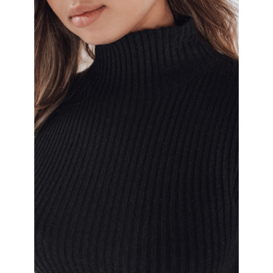 Sieviešu melns džemperis Bela Sieviešu džemperi