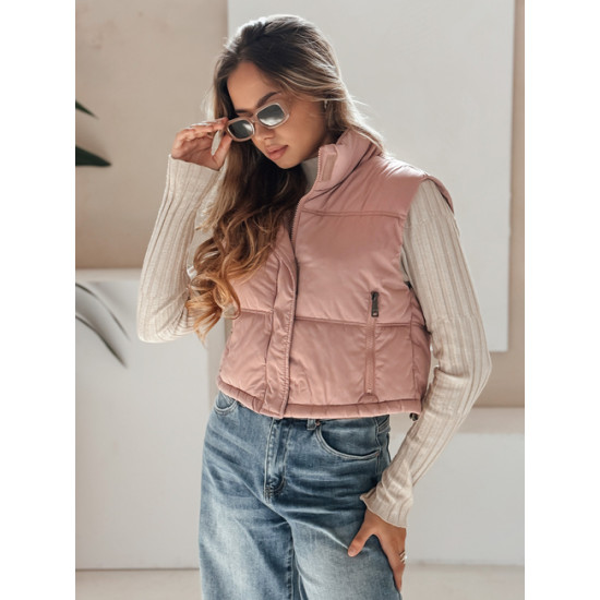 Women's pink vest Veta Women's waistcoats