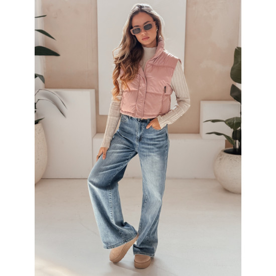 Women's pink vest Veta Women's waistcoats