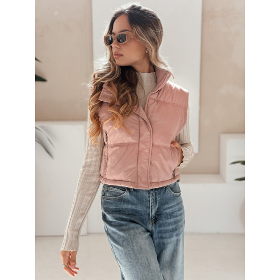 Women's pink vest Veta Women's waistcoats
