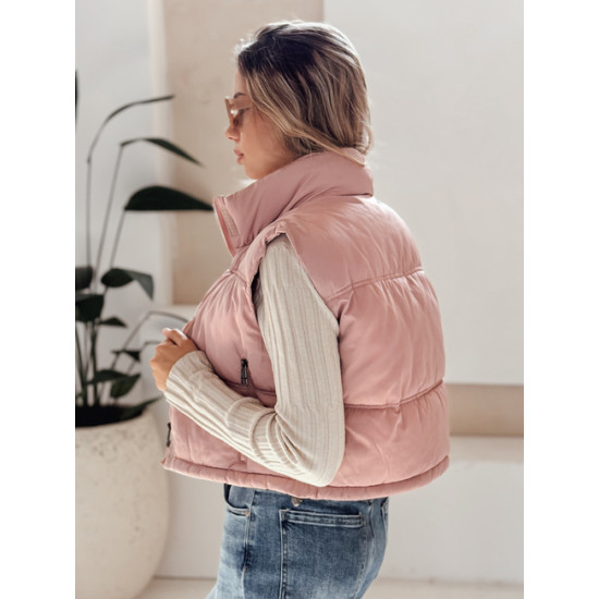 Women's pink vest Veta Women's waistcoats