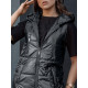 Sieviešu melna garā veste Meris Sieviešu vestes