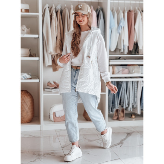 Sieviešu balta veste Demak Sieviešu vestes