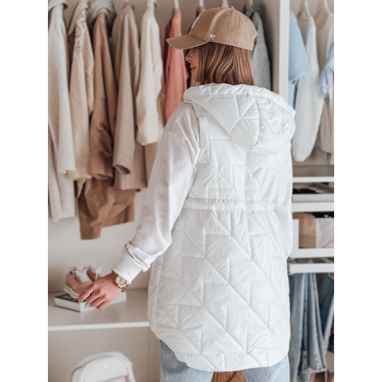 Sieviešu balta veste Demak Sieviešu vestes