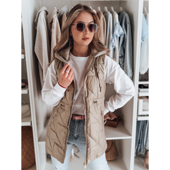 Sieviešu brūna veste Demak Sieviešu vestes