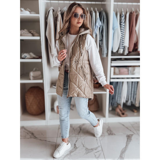 Sieviešu brūna veste Demak Sieviešu vestes