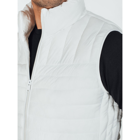 Vīriešu balta veste Pole TX5083 - Vīriešiem Vīriešu balta veste Pole Vestes