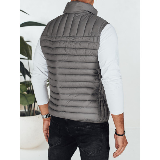 Vīriešu pelēka veste Pole TX5081 - Vīriešiem Vīriešu pelēka veste Pole Vestes